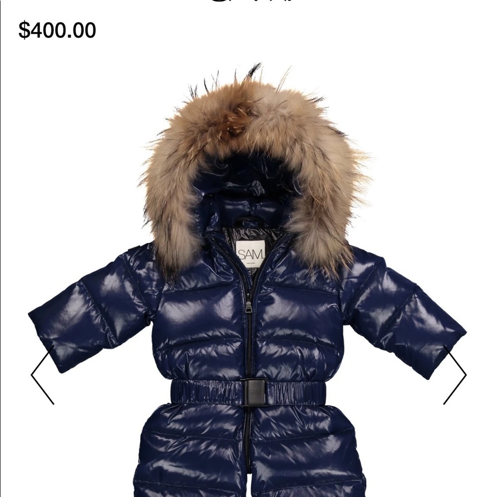 Sam. SNOWBUNNY SUIT like new